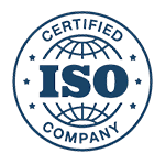 Certified ISO Company Badge
